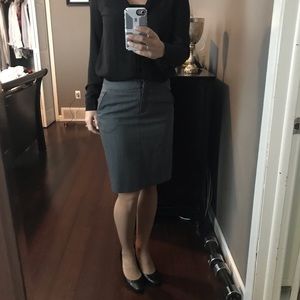 Limited Size 0 Gray Skirt.